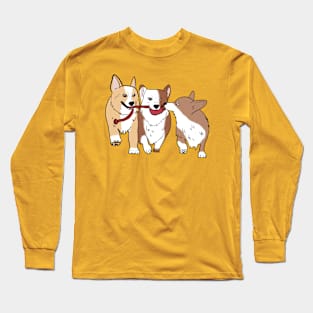 Corgi Squad Long Sleeve T-Shirt